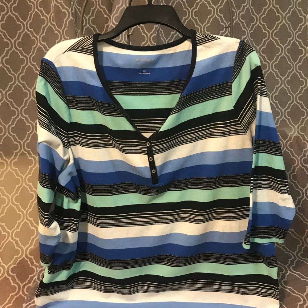Croft&Barrow 3/4 Sleeve